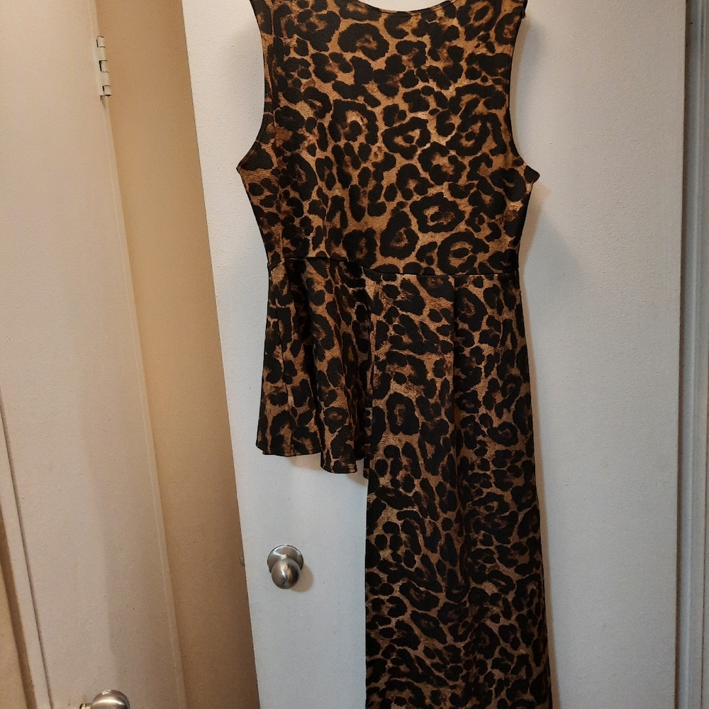 Blush Leopard Top